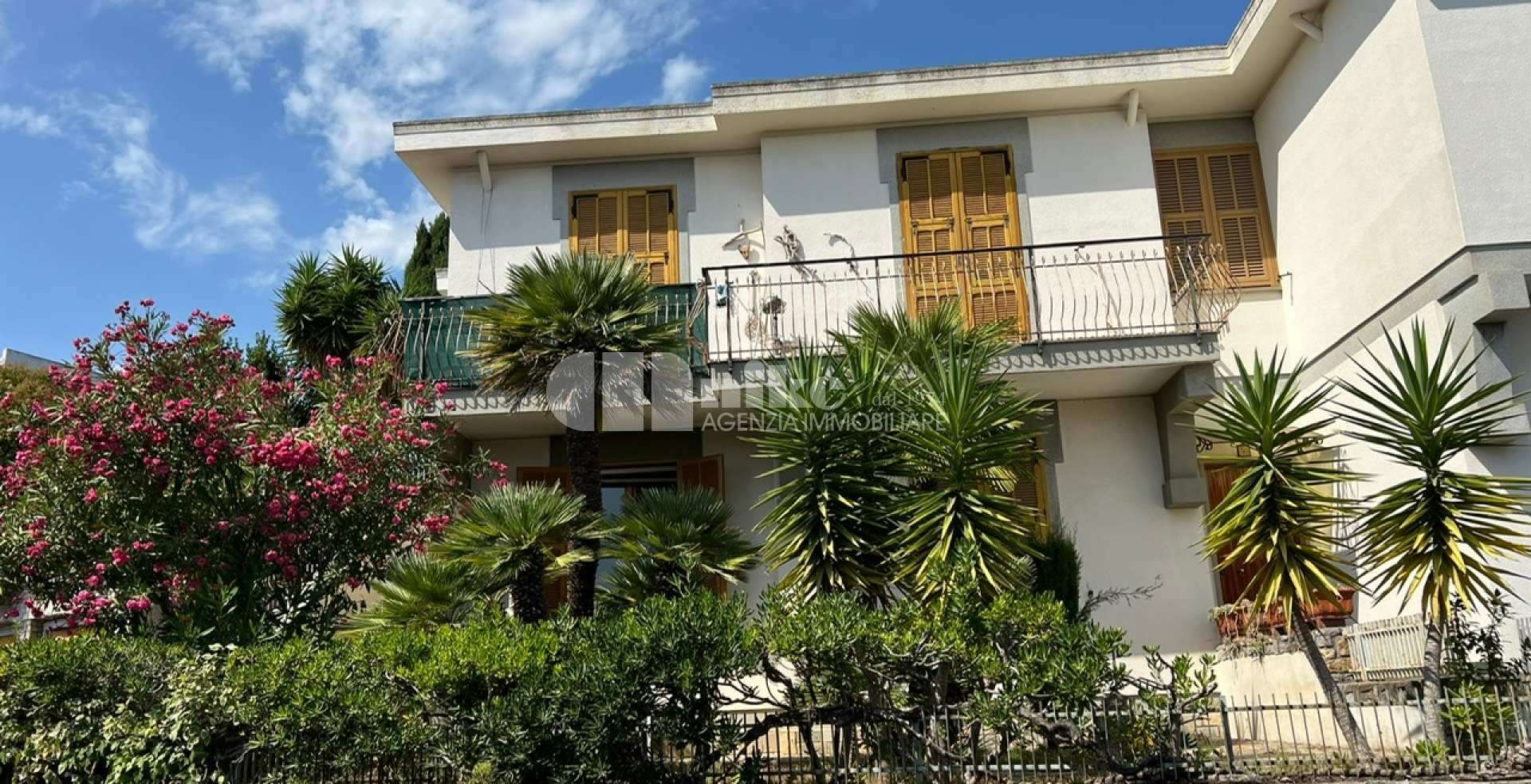 Trilocale con giardino